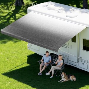 RV Awning Fabric Replacement - 15ft Heavy-Duty Vinyl