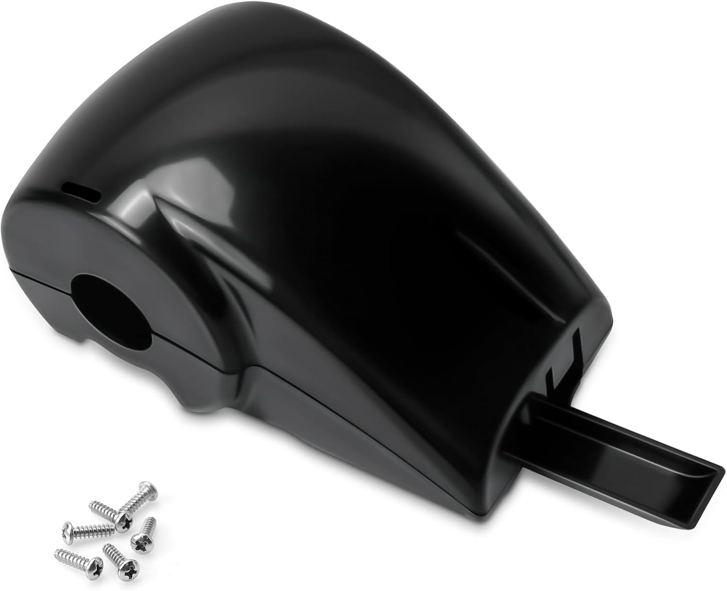 Magluv RV Awning Motor Cover - Black, Right Side