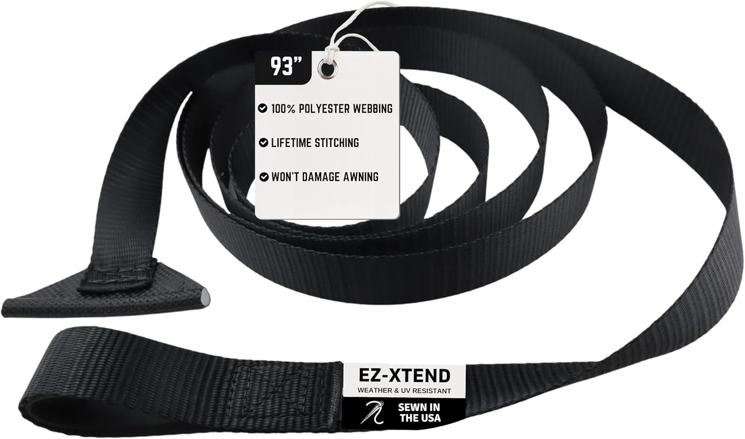 Premium RV Awning Pull Strap 93" - Durable Replacement
