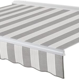 Awntech Destin 20' Patio Awning, Gunmetal Gray