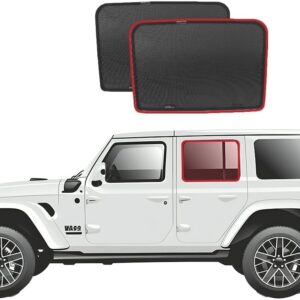 Jeep Wrangler/Gladiator Rear Window Shades – Snap Shades