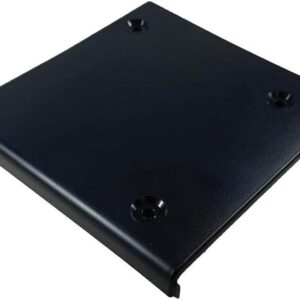 Black 5-1/8" RV Slide-Out Cover – UV-Resistant Trim