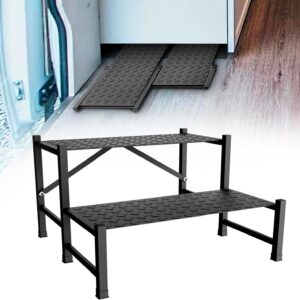 BuyGoe RV Step 2-Stair Portable Entry Steps