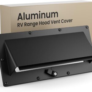 Safoner RV Exhaust Vent Cover - Aluminum RV Stove Hood Replacement