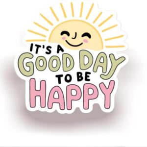 3D Waterproof Car Emblem Decal - Sunny Days Badge