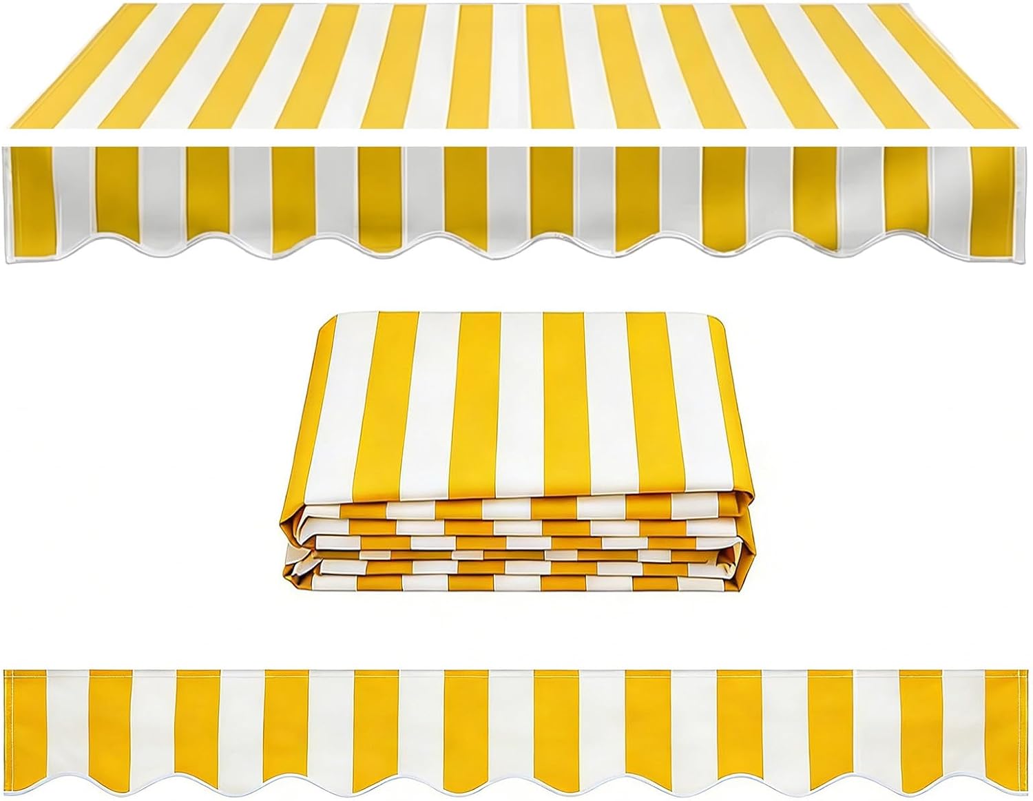Replacement Awning Fabric for Patio Door, UV Protection