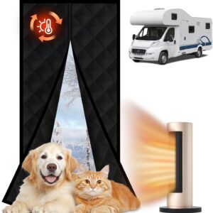 RV Magnetic Insulated Door Cover, 33" x 80"