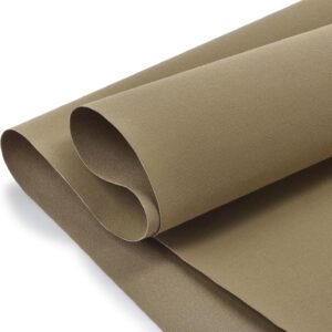 600D Waterproof Canvas Fabric - Khaki, 58" x 36" (1 Yard)