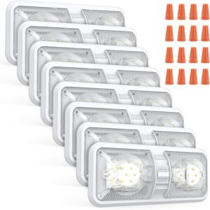 Aaleds RV LED Interior Lights, 1000LM 8W 12V (8-Pack)