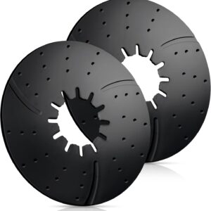 Threlaco 2-Pack 5th Wheel Hitch Lube Plate, 10" RV Accessory