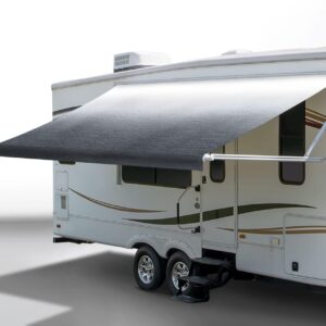 RecPro 15' RV Awning Replacement Fabric - Gray