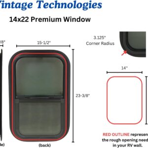 Vintage Tech 14x22 Premium RV Window Kit