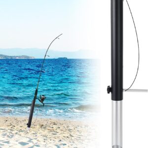 Chiliqi Aluminum Surf Fishing Rod Holder Spike