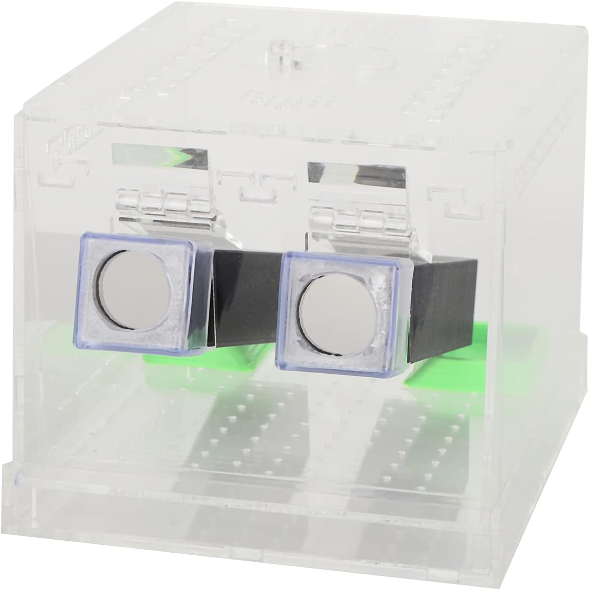 Acrylic Cricket Keeper with Tubes (L)