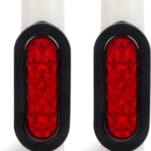 LED Boat Trailer Guide Pole Lights, 2-Pack