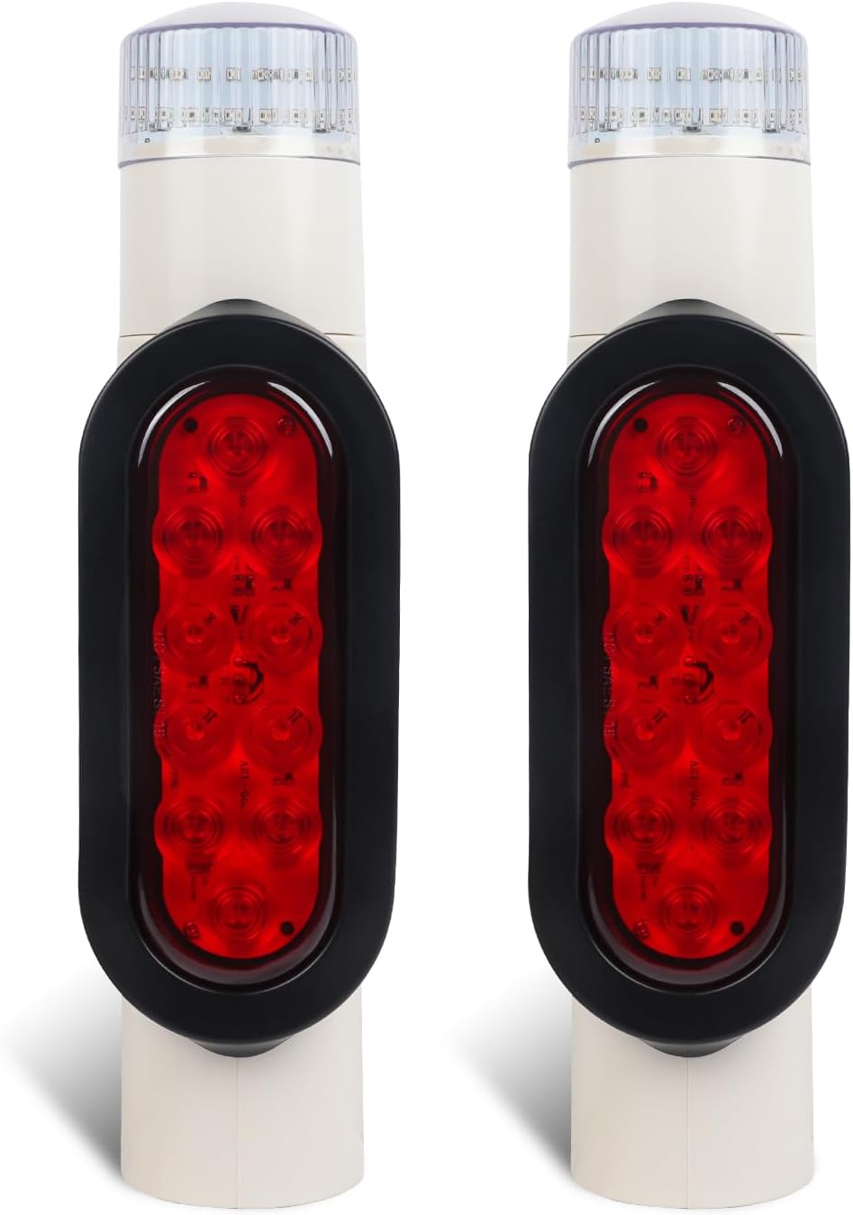 LED Boat Trailer Guide Pole Lights, 2-Pack
