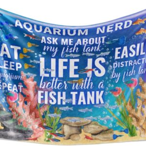 Huglanket Fish Tank Blanket – Perfect Gift for Aquarium Fans