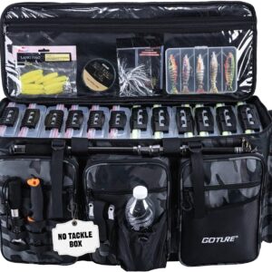 Goture Large Waterproof Tackle Bag - Big Fishing Storage
