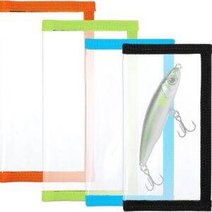 4-Pack Fishing Lure Wraps for Bait Protection