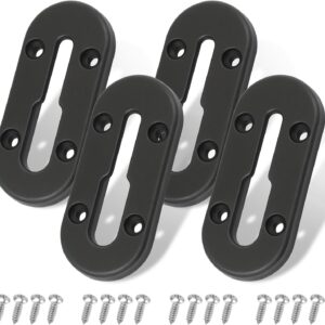 Kayak Mounting Track Set - 4in Rails, 4-Pack