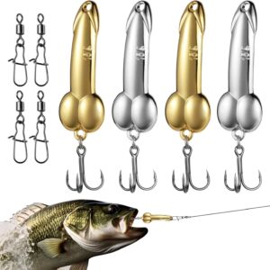 Realure 4pc Zinc Spoon Lures - Gold/Silver, 5-20g
