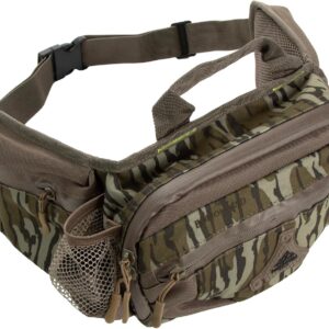 Mossy Oak Greenleaf Fanny Pack - Quiet Camo Hunting Waist Bag