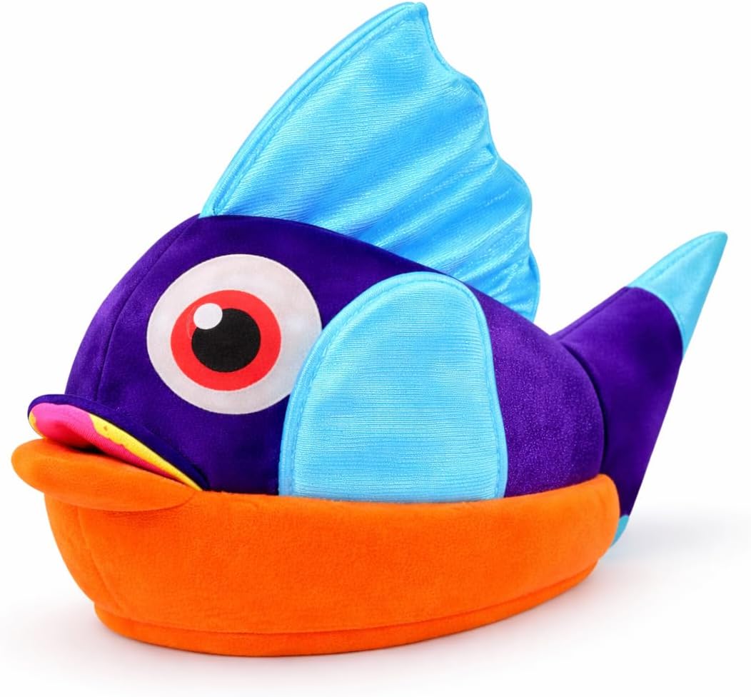 Fish Hat – Funny Novelty Costume Headwear | Multicolor