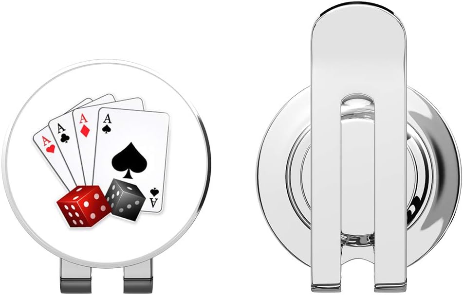 Premium Golf Hat Clip with Magnetic Ball Marker
