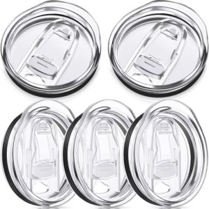 20 oz Skinny Tumbler Replacement Lids - Clear (5 Pack)