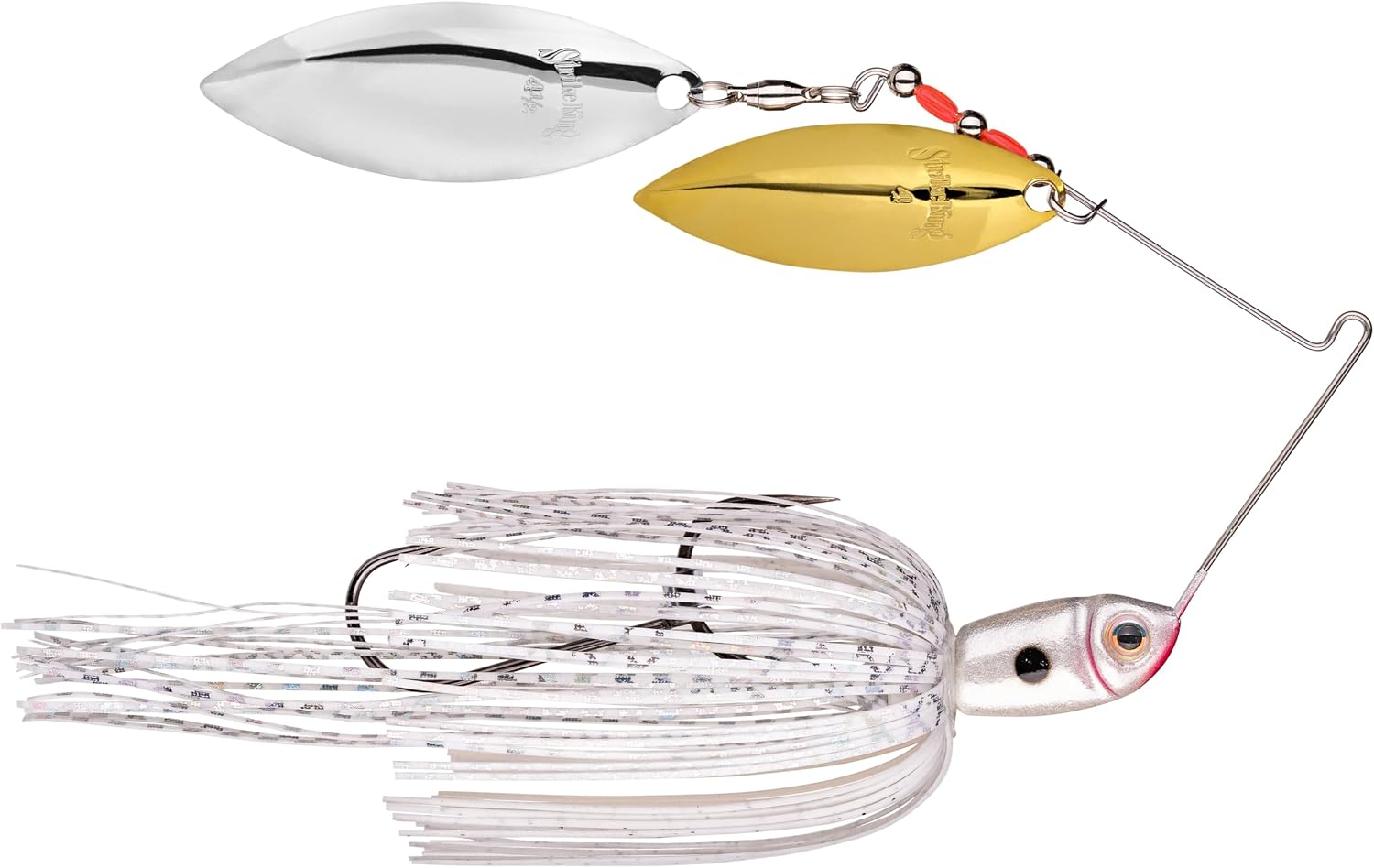 Strike King Premier Plus Spinnerbait 1/2 oz, White