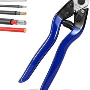 8" CR-V Steel Wire Rope Cutter - Heavy Duty