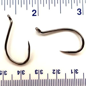 Gerry's Tackle 2/0 Barbless Salmon Hooks - 100 Pack