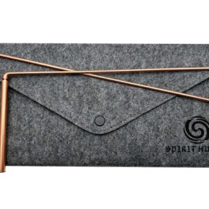 Spirit Hunter Copper Dowsing Rods (2-Pack) with Bag