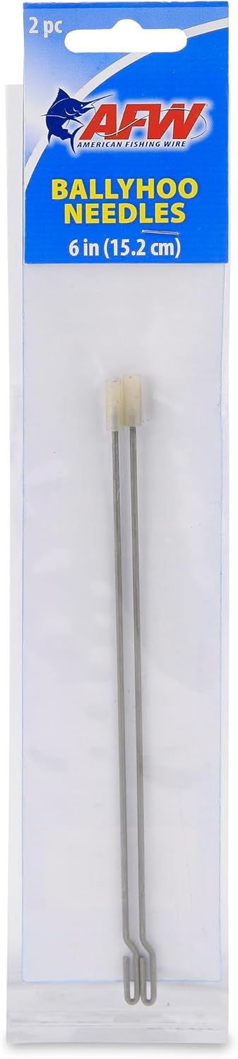 AFW Stainless Steel Bait Rigging Needles – 3-Pack