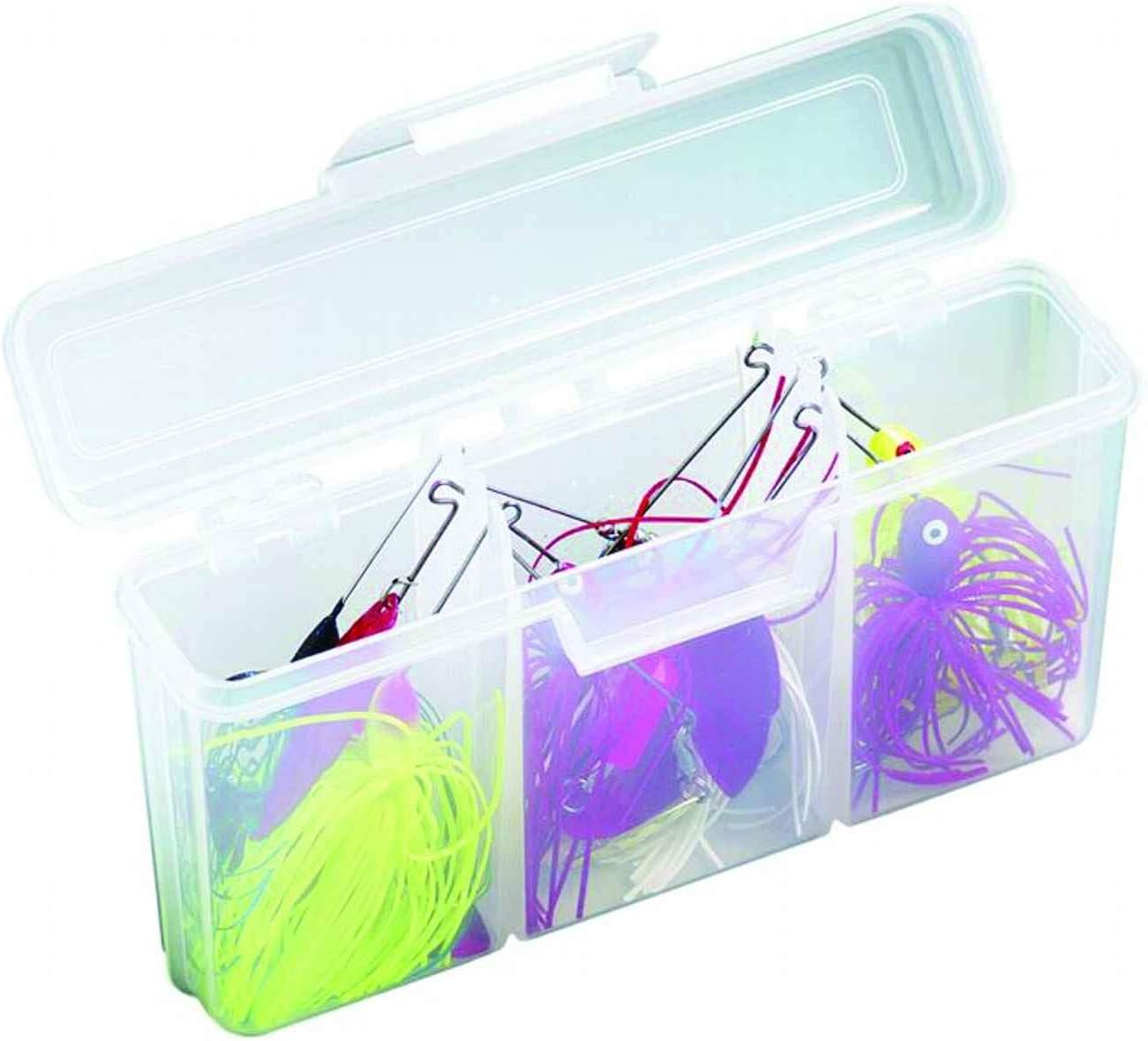 Flambeau Outdoors Spinnerbait Box - 6 Lures, Clear Storage