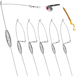 THKFISH 5-Pack Walleye Fishing Bottom Bouncers (1-3 oz)