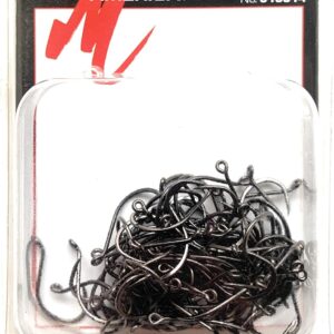 Matzuo Black Nickel Octopus Hooks, Size 2 (100-Pack)