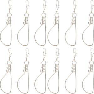 BESPORTBLE Fish Stringer Clips - 20 Pack Stainless Steel Holders
