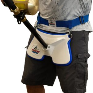 Braid Safety Belt - Blue/White, Men's S-L