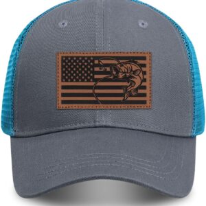 USA Flag Trucker Hat – Fishing Gift for Dad