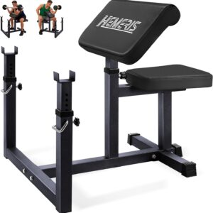 Hemeris Preacher Curl Bench, 450 LBS Max Load