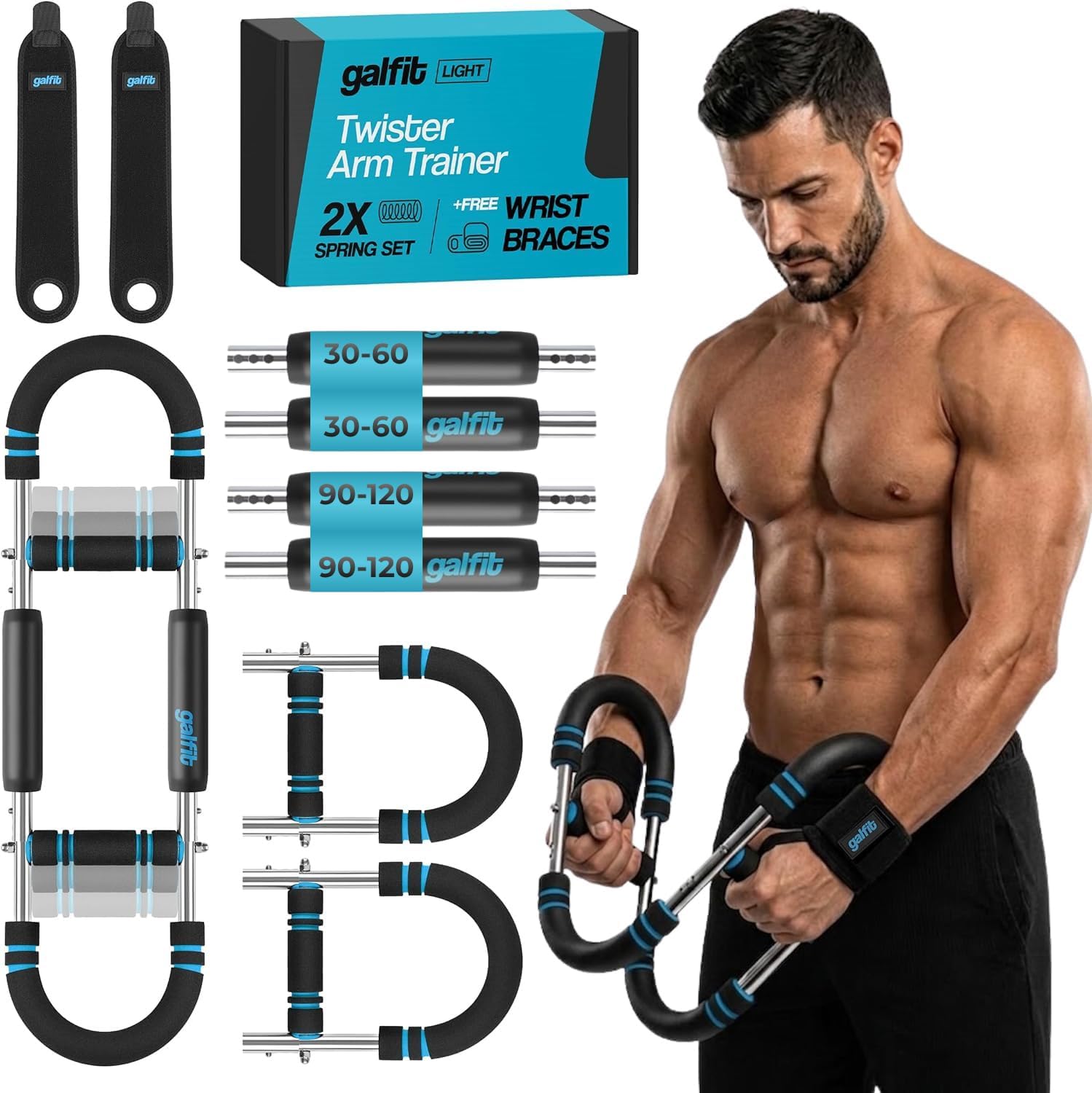 GALFIT Twister Arm Trainer – Adjustable Chest Workout Machine
