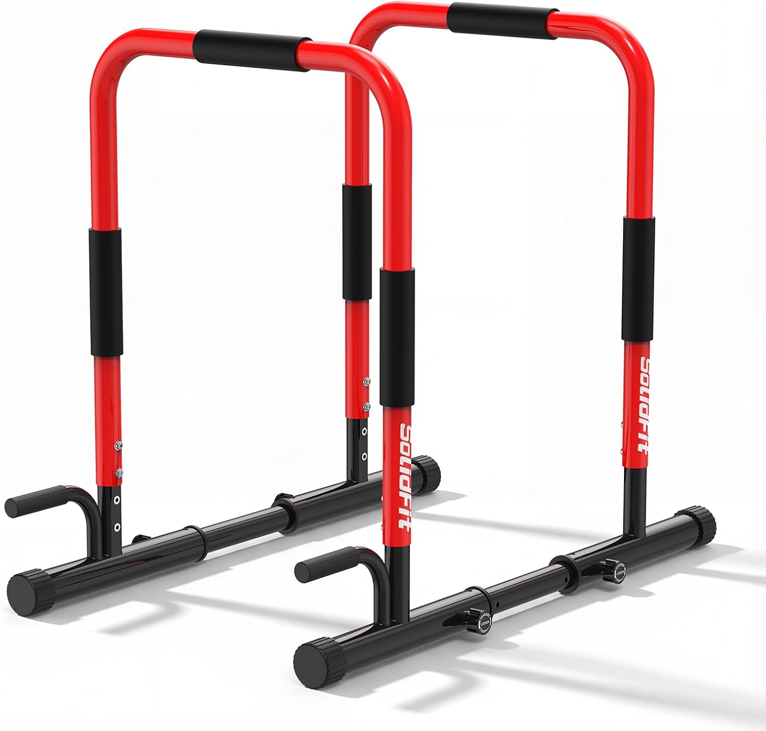 SolidFit 2-in-1 Dip Station & Push-Up Bars, 420lb Capacity