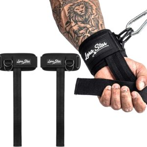 Weight Lifting Straps with D Ring for Heavy Lifts