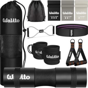 Barbell Pad Set 11-Piece Home Gym Kit - WALITO