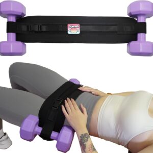 Pro Hip Thrust Belt – Foldable Glute Builder for Gym & Travel