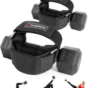 Dumbbell Ankle Strap for Leg Exercises, 50lb Capacity
