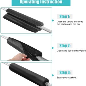 VBESTLIFE Weightlifting Pad - Portable Squat Bar Pad