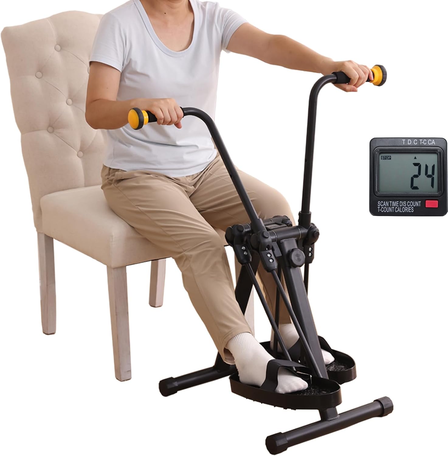 Pedal Exerciser Bike for Seniors | Full Body Workout Machine