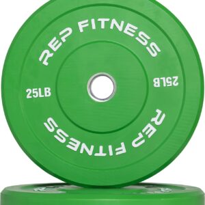 REP Color Bumper Plates – Olympic Barbell Weights for Home Gym